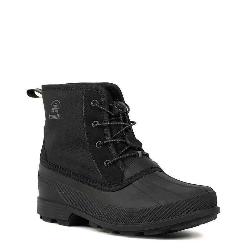Men's Wolf Lace Up Waterproof Wide Width Winter Boot