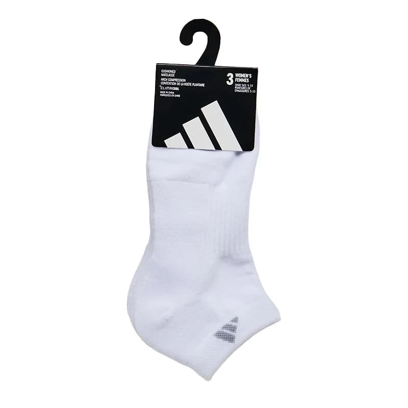 Womens' Cushioned 3 Pack Low Cut Socks